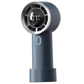 Techsuit - Handheld Fan (HX130) - Digital Display, Ultra Silent, 1200mAh - Blue