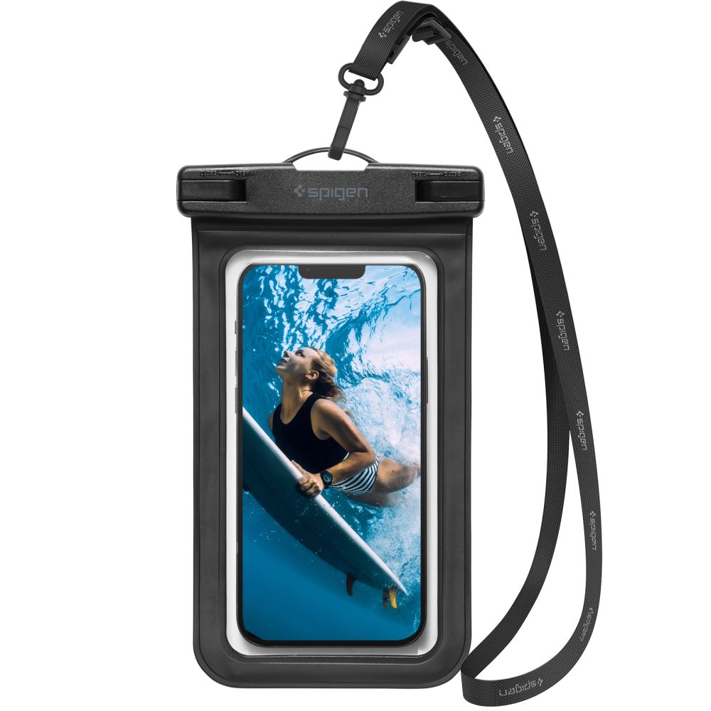 Spigen - Waterproof Case A601 (AMP04525) - IPX8, for Phone 3.5 - 7" - Black