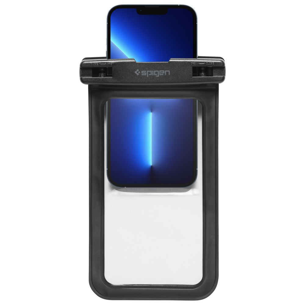 Spigen - (2 pack) Waterproof Case A601 (AMP04523) - IPX8, for Phone 3.5 - 7" - Black