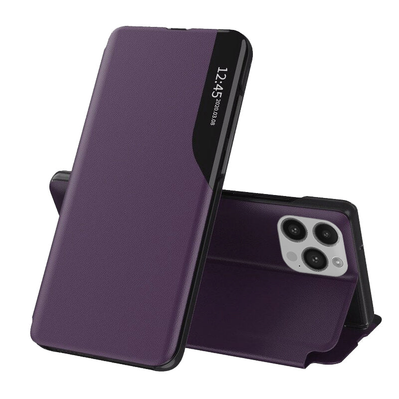 Husa de protectie Techsuit eFold Series compatibil cu iPhone 14 Pro, Mov