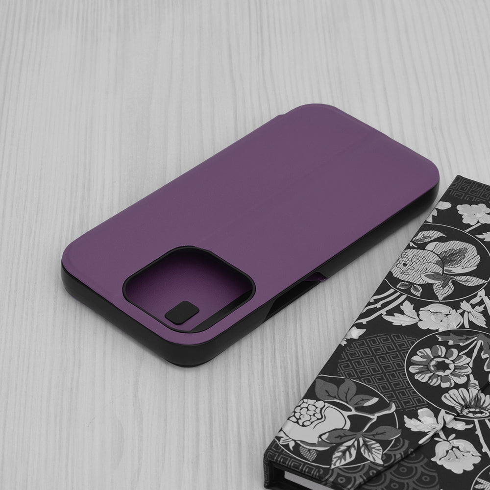 Husa de protectie Techsuit eFold Series compatibil cu iPhone 14 Pro, Mov