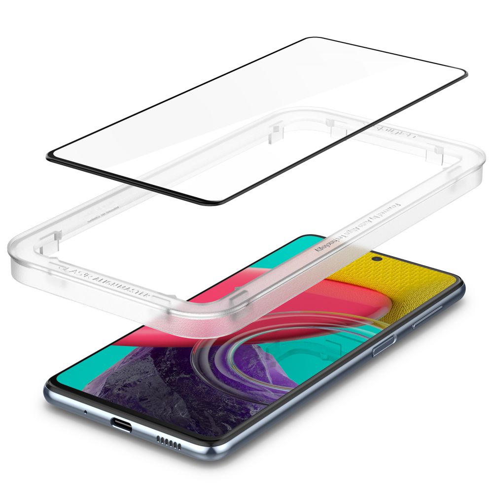 Spigen - Glas.tR Align Master - Samsung Galaxy M53 5G - Black