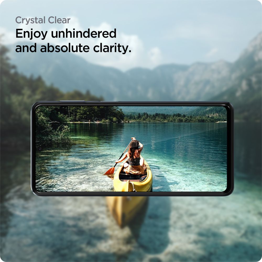 Spigen - Glas.tR Align Master - Samsung Galaxy M53 5G - Black