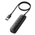 Ugreen - Connection Hub CM416 (80657) - USB 3.0 to 4x USB-A, Type-C 5Gbps, 1m - Black