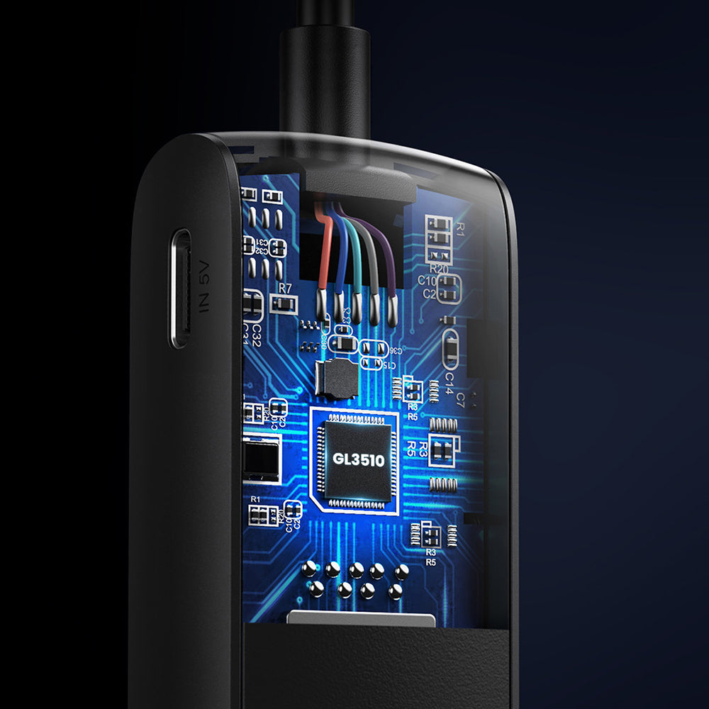 Ugreen - Connection Hub CM416 (80657) - USB 3.0 to 4x USB-A, Type-C 5Gbps, 1m - Black