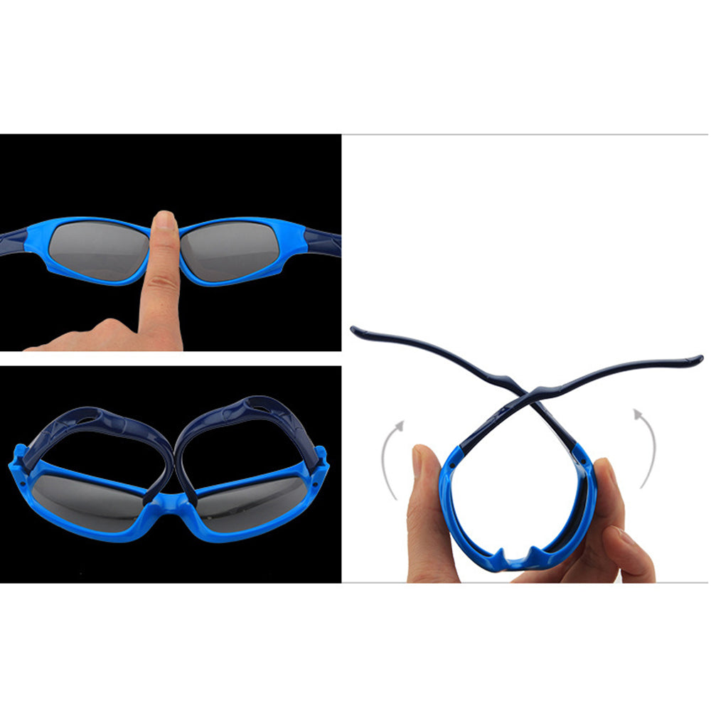 Ochelari de Soare Techsuit (816-C5), Sport, Polarizati, Albastru