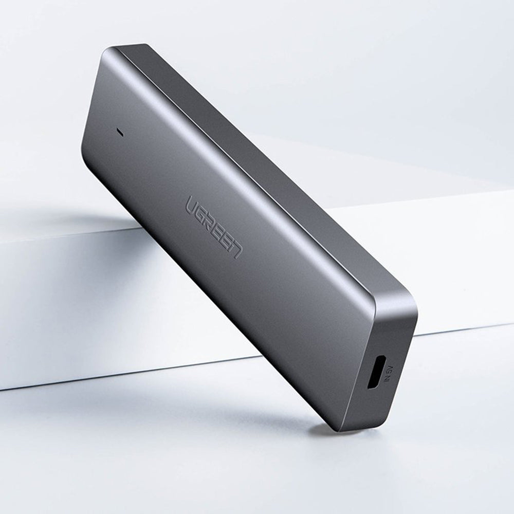 Ugreen - Docking Station CM219 (70336) - Type-C to 4xUSB-A 3.0, Micro-USB Power Port, 5Gbps - Gray