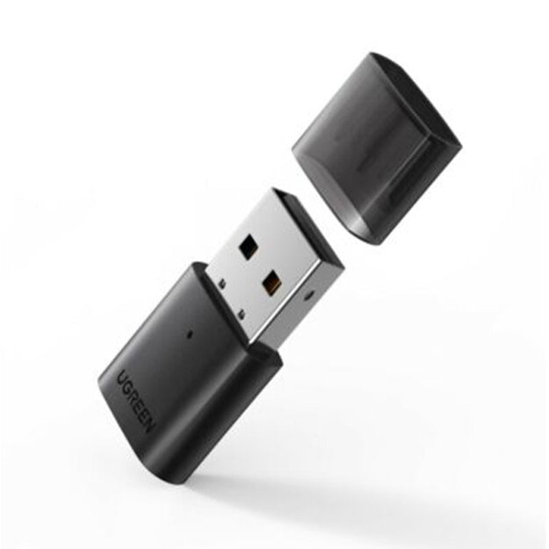 Ugreen - Wireless Adapter Bluetooth CM390 (80889) - for Keyboards, Phones, Earphones - Black