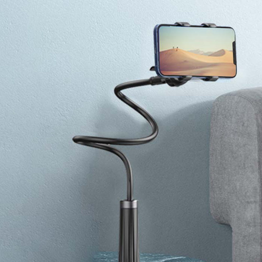 Ugreen - Desk Holder LP113 (80906) - Clamp Grip, Ajustable Arm (120cm), 360° Rotation, for Phone with max 7.2" - Black