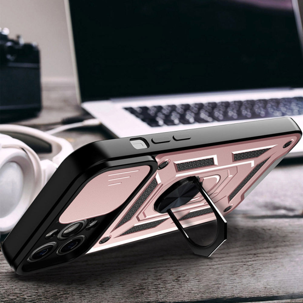 Techsuit - CamShield Series - iPhone 13 Pro - Rose Gold