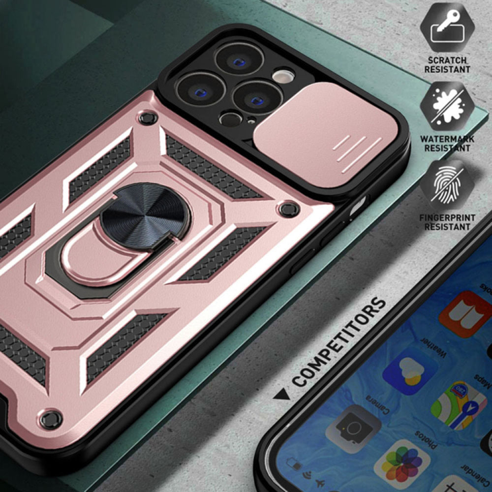 Techsuit - CamShield Series - iPhone 13 Pro - Rose Gold