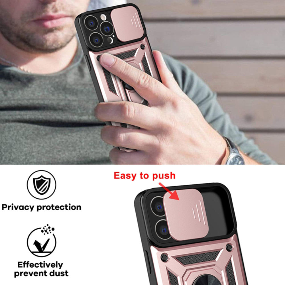 Techsuit - CamShield Series - iPhone 13 Pro - Rose Gold