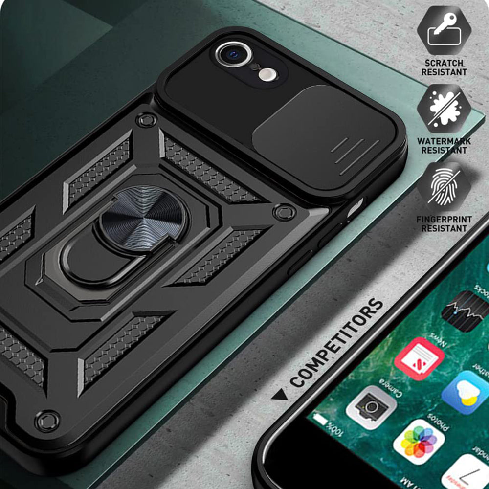 Techsuit - CamShield Series - iPhone 6 / iPhone 6S - Rose Gold