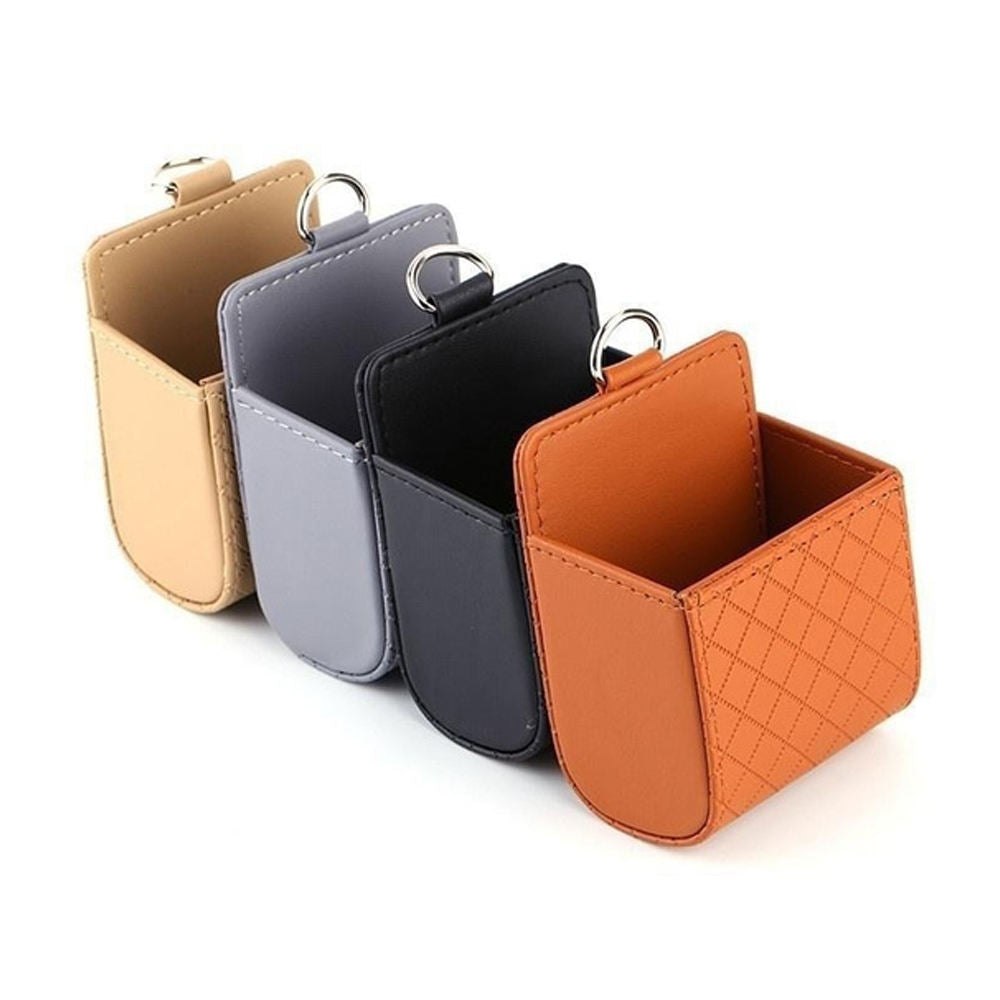 Techsuit - Car Organizer (CO-P1) - Air Vent Storage Pocket for Small Objects - Black
