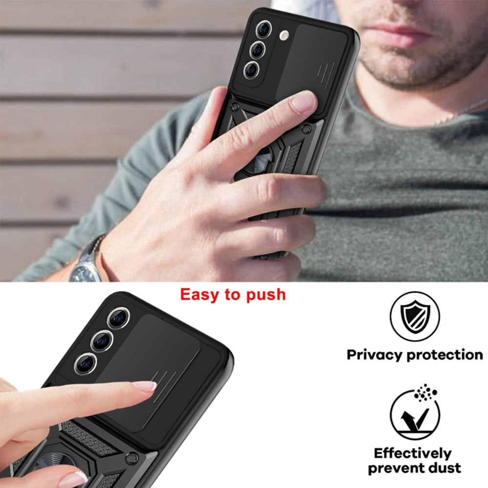 Techsuit - CamShield Series - Samsung Galaxy S21 Plus 5G - Black