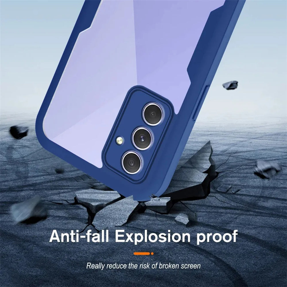 Techsuit - ColorVerse 360 Series + Screen Protector - Samsung Galaxy A54 - Purple