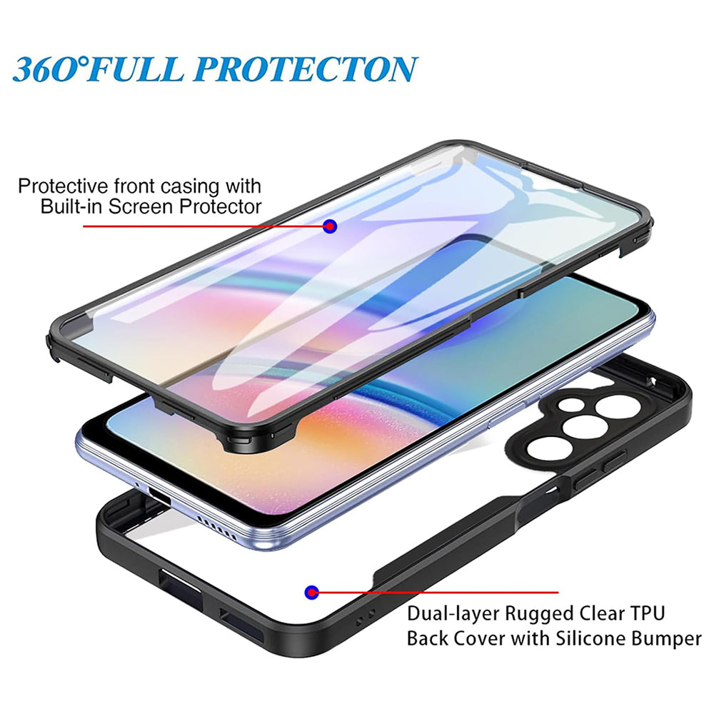Techsuit - ColorVerse 360 Series + Screen Protector - Samsung Galaxy A34 5G - Purple