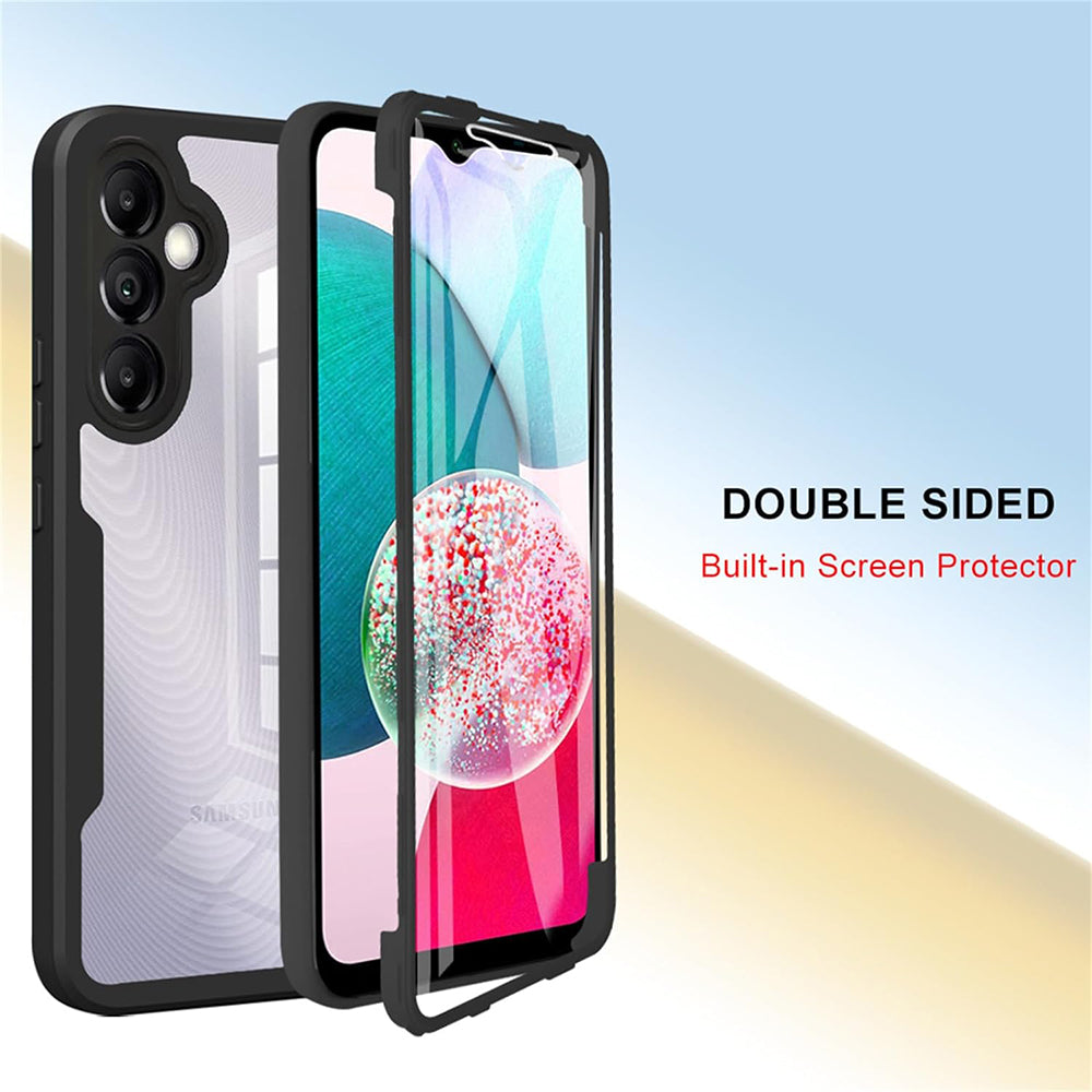 TechSuit Folie de protectie Techsuit ColorVerse 360 Series + compatibil cu Samsung Galaxy A15 4G / A15 5G, Mov – imagine