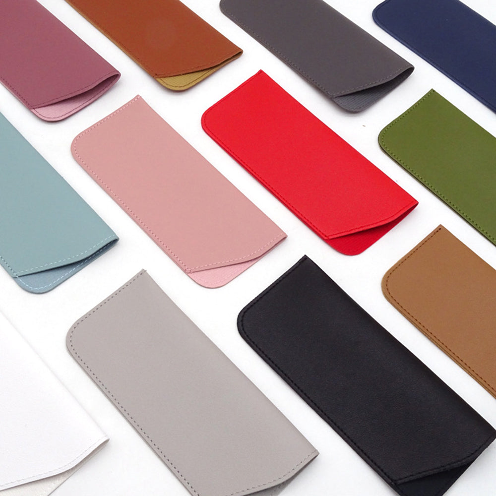 Techsuit - Glasses Case (ETSP5) - Slim Design, 175 x 75mm - White
