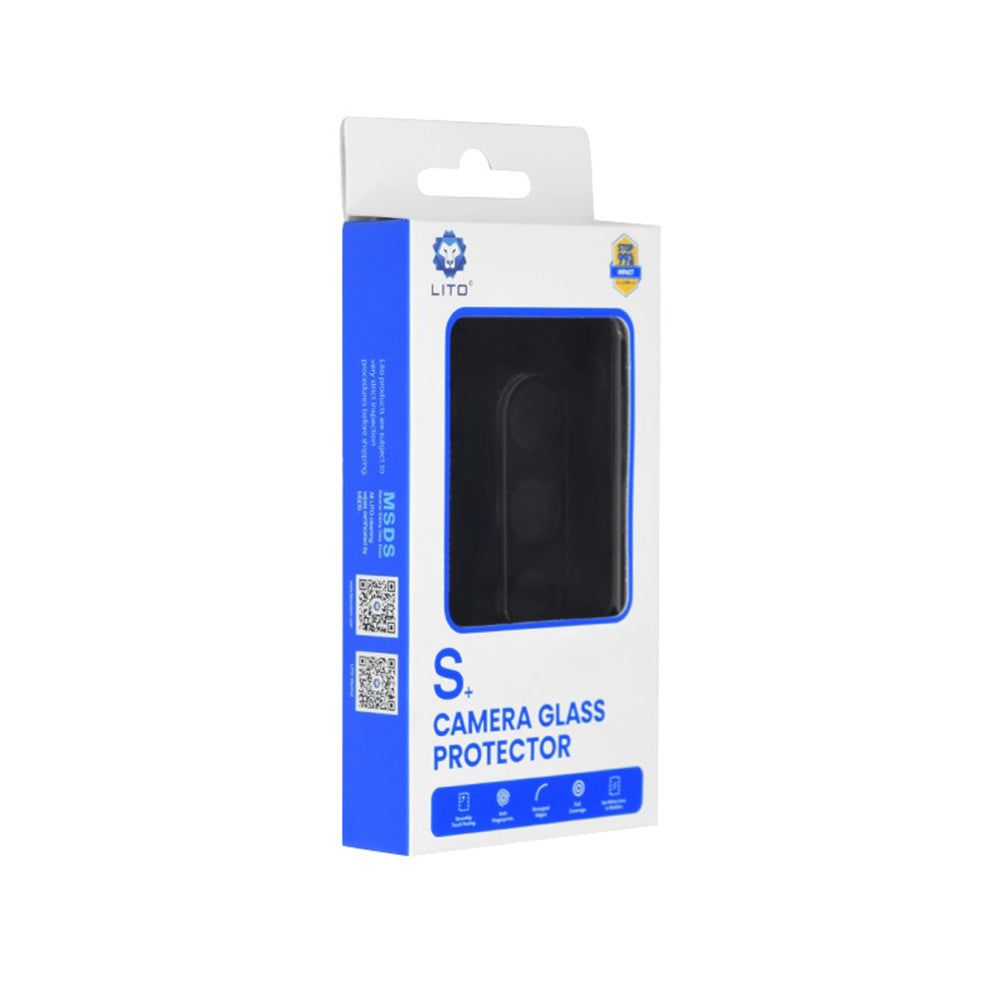 Lito - S+ Camera Glass Protector - Samsung Galaxy S24 Plus - Black