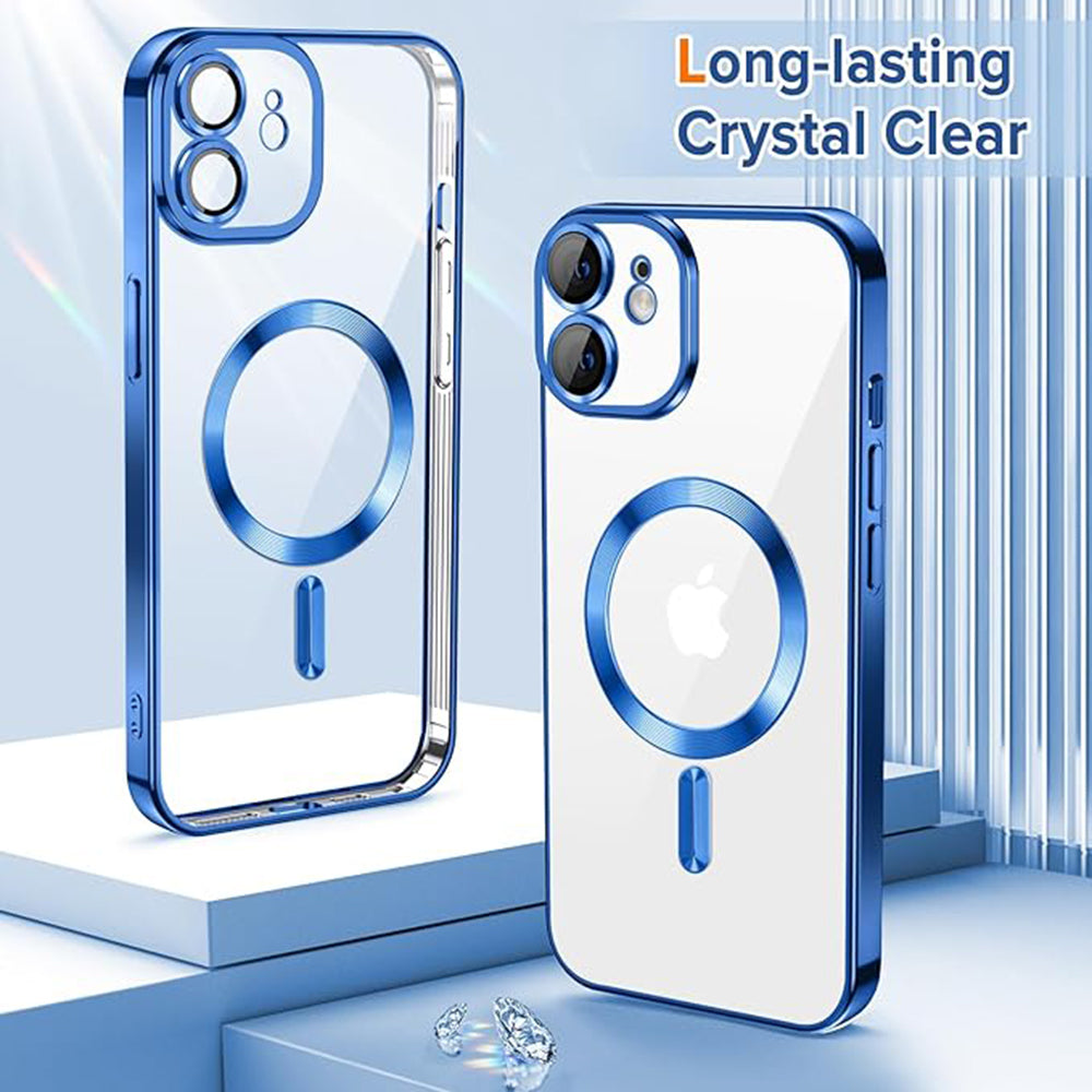 Techsuit - Luxury Crystal MagSafe - iPhone 12 - Deep Blue