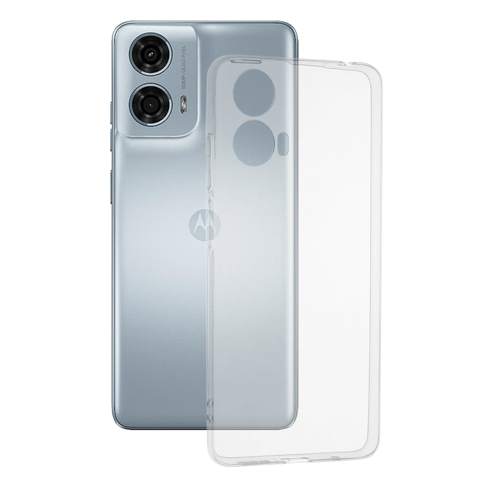 Techsuit - Clear Silicone - Motorola Moto G24 Power - Transparent