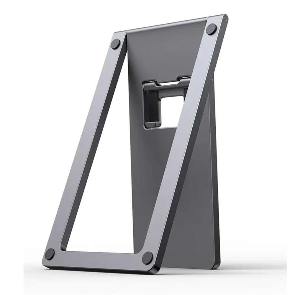 Baseus - Desk Holder Foldable (LUKP000013) - for Phone/Tablet with Silicon Pad, Foldable, 360° Adjustable, Aluminium - G