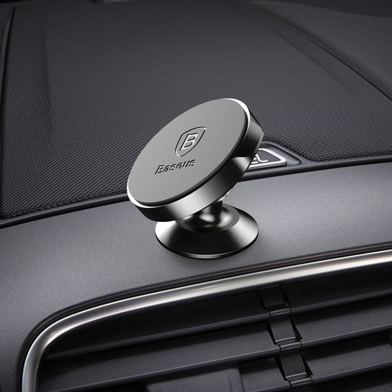 Baseus - Car Holder Small Ears (SUER-B01) - Magnetic Grip for Dashboard - Black