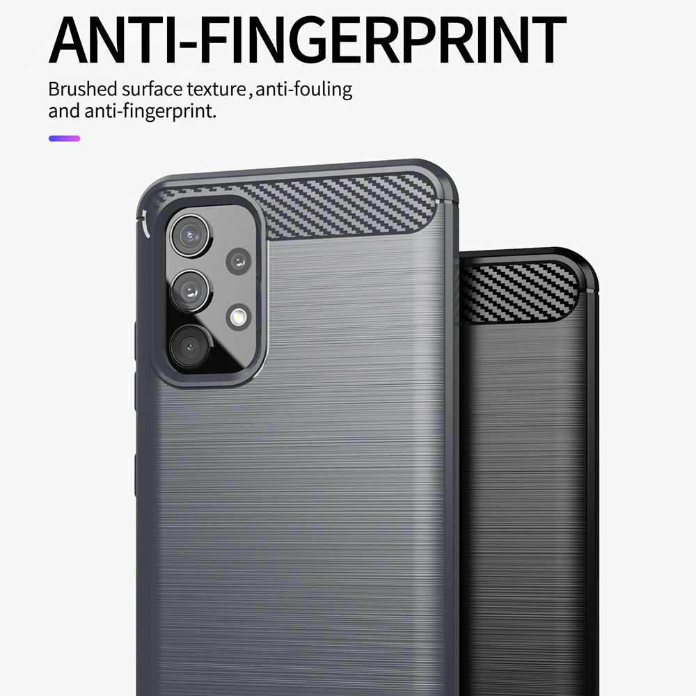 TechSuit Husa de protectie Techsuit Carbon Silicone compatibil cu Samsung Galaxy A13 4G, Negru – imagine 5