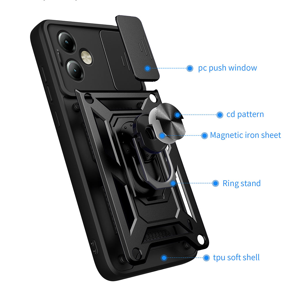 Techsuit - CamShield Series - Motorola Moto G14 - Blue