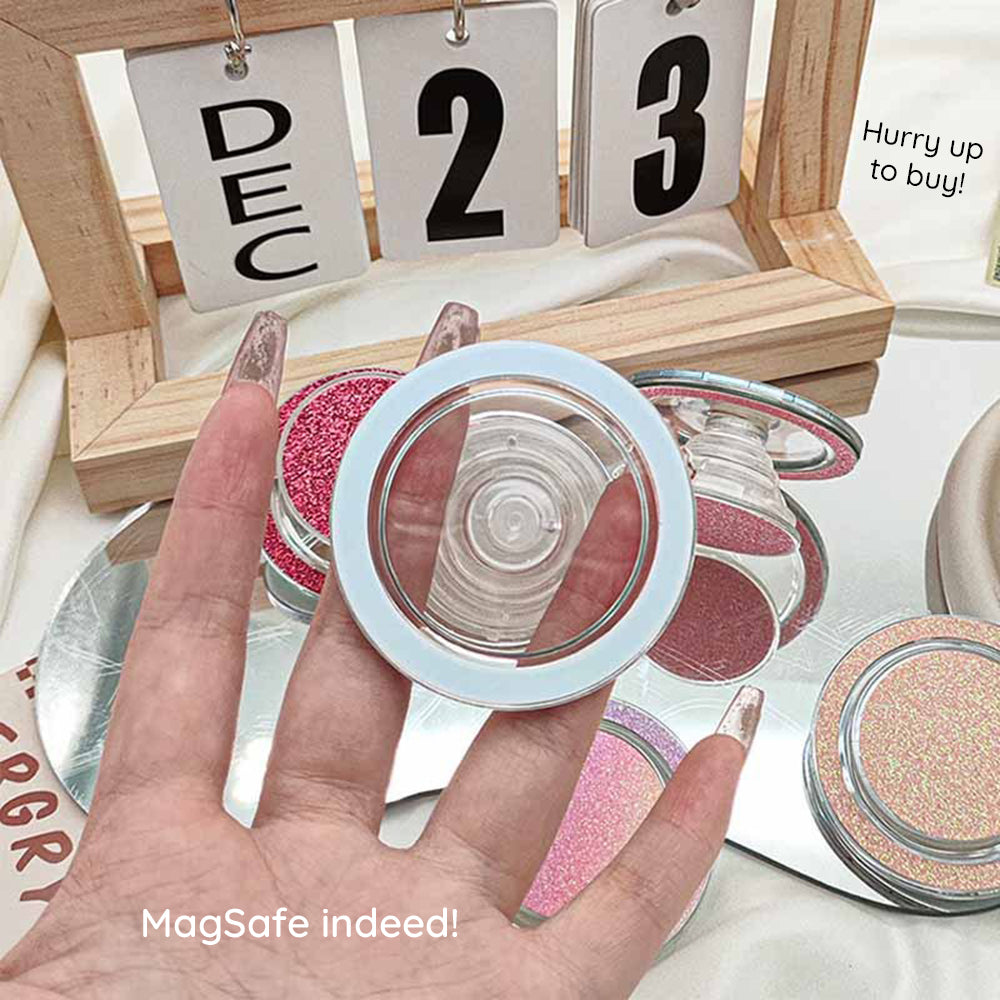 Techsuit - MagSafe Phone Ring (MPR1) - Round Shape, Polycarbonate - Peach