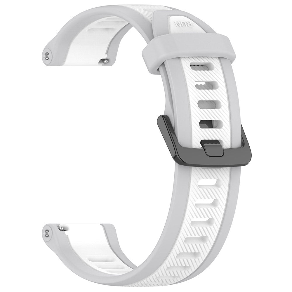 Techsuit - Watchband 20mm (W053) - Samsung Galaxy Watch 4/5/Active 2, Huawei Watch GT 3 (42mm)/GT 3 Pro (43mm) - White