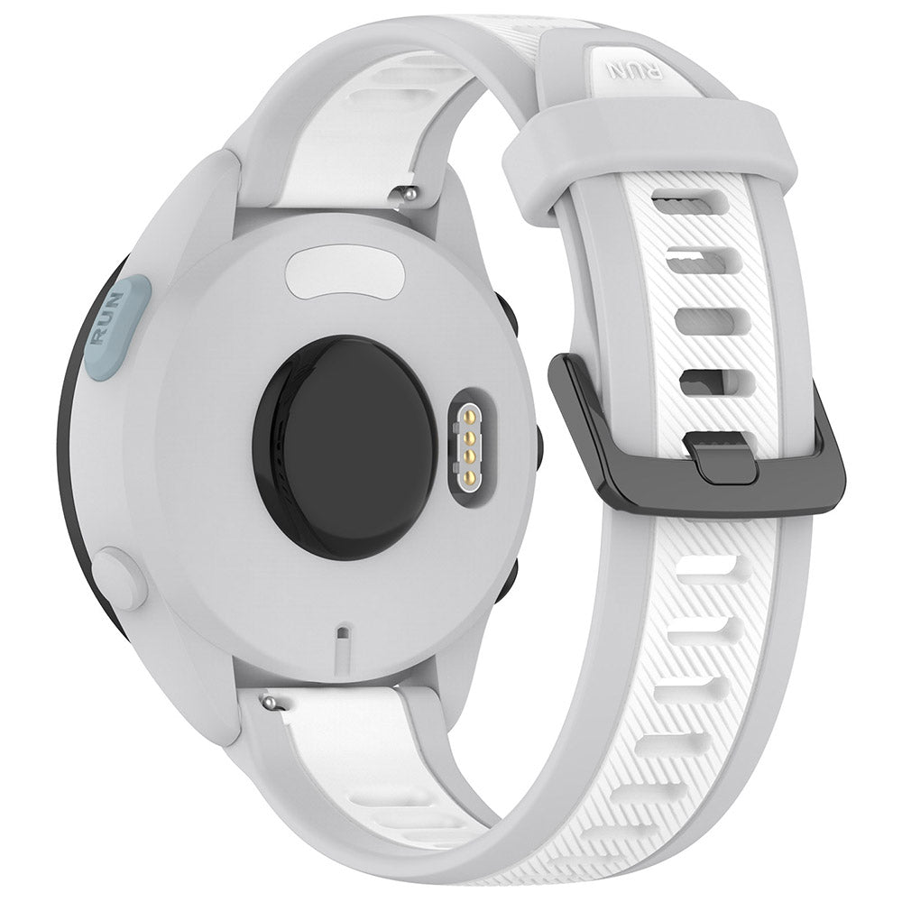Techsuit - Watchband 20mm (W053) - Samsung Galaxy Watch 4/5/Active 2, Huawei Watch GT 3 (42mm)/GT 3 Pro (43mm) - White