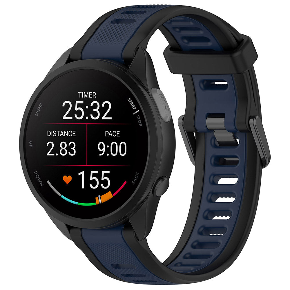 Techsuit - Watchband 22mm (W053) - Huawei Watch GT 2 (46mm)/GT 2 Pro/GT 3 Pro (46mm)/Ultimate, Xiaomi Watch S1 - Dark Bl