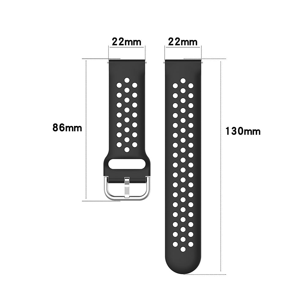 Techsuit - Watchband 22mm (W004) - Samsung Galaxy Watch (46mm)/Watch 3/Gear S3, Huawei Watch GT/GT 2/GT 3 (46mm) - Turqu