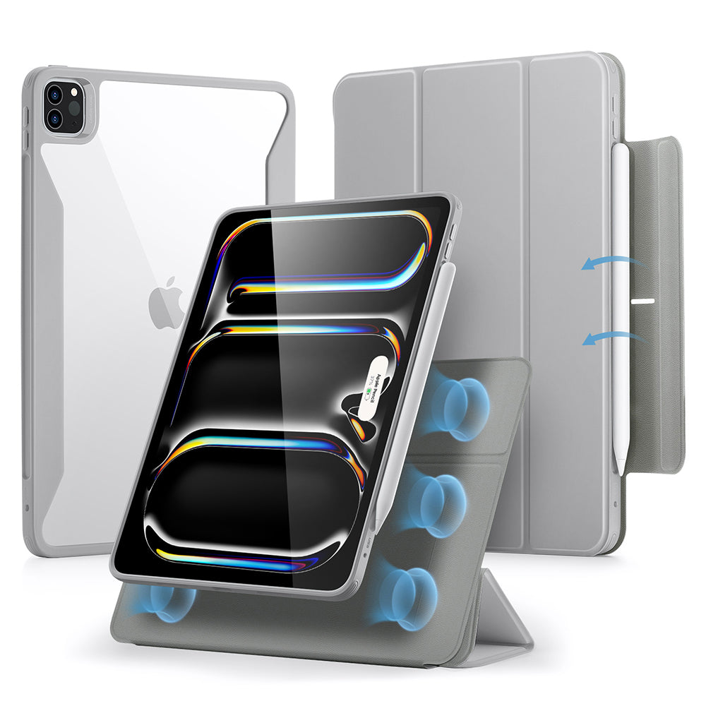 ESR - Rebound Hybrid - iPad Pro 13 (2024) / iPad Pro 13 (2025) - Grey