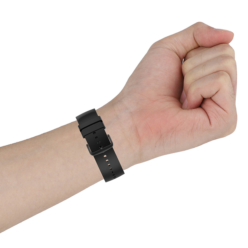 Techsuit - Watchband 22mm (W001) - Samsung Galaxy Watch (46mm)/Watch 3/Gear S3, Huawei Watch GT/GT 2/GT 3 (46mm) - Gray