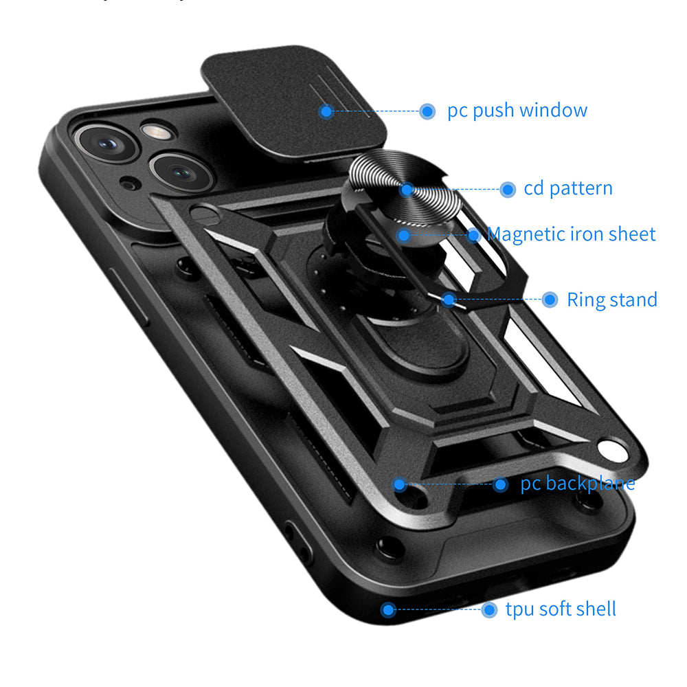Techsuit - CamShield Series - iPhone 15 Plus - Blue