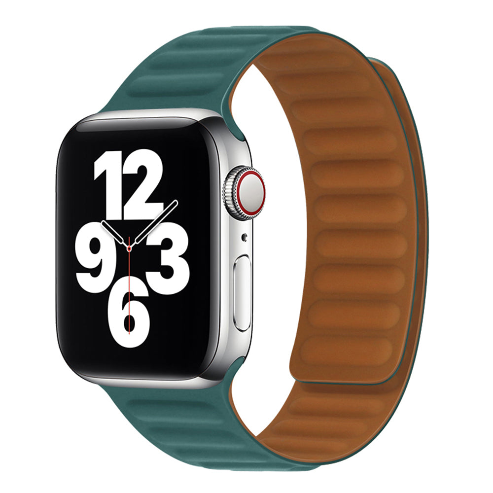 Techsuit - Watchband (W035) - Apple Watch 1/2/3/4/5/6/7/8/9/10/11/SE/SE 2/SE 3/Ultra/2/3 (42/44/45/46/49mm) - Turquoise