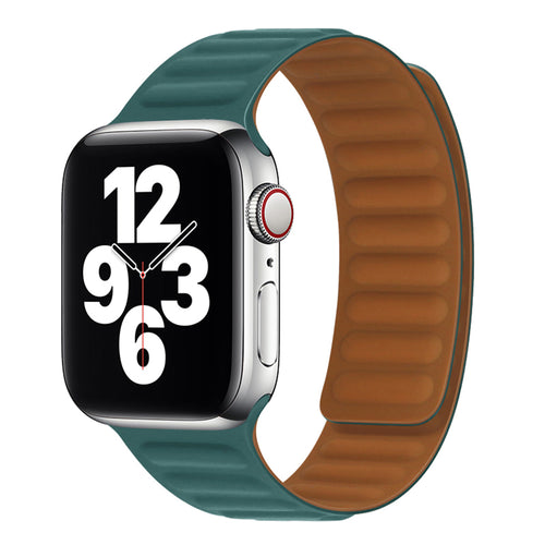 Techsuit - Watchband (W035) - Apple Watch 1/2/3/4/5/6/7/8/9/10/11/SE/SE 2/SE 3/Ultra/2/3 (42/44/45/46/49mm) - Turquoise