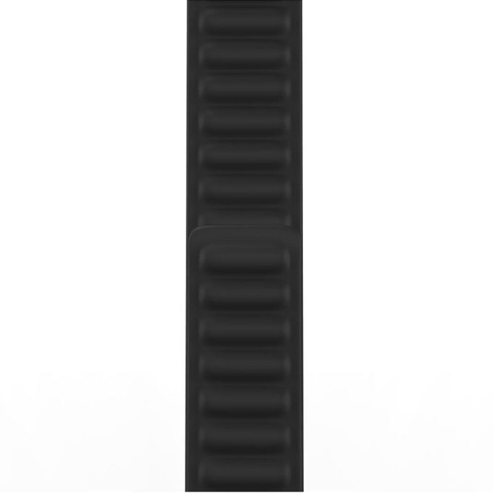 Techsuit - Watchband (W035) - Apple Watch 1/2/3/4/5/6/7/8/9/10/11/SE/SE 2/SE 3/Ultra/2/3 (42/44/45/46/49mm) - Black