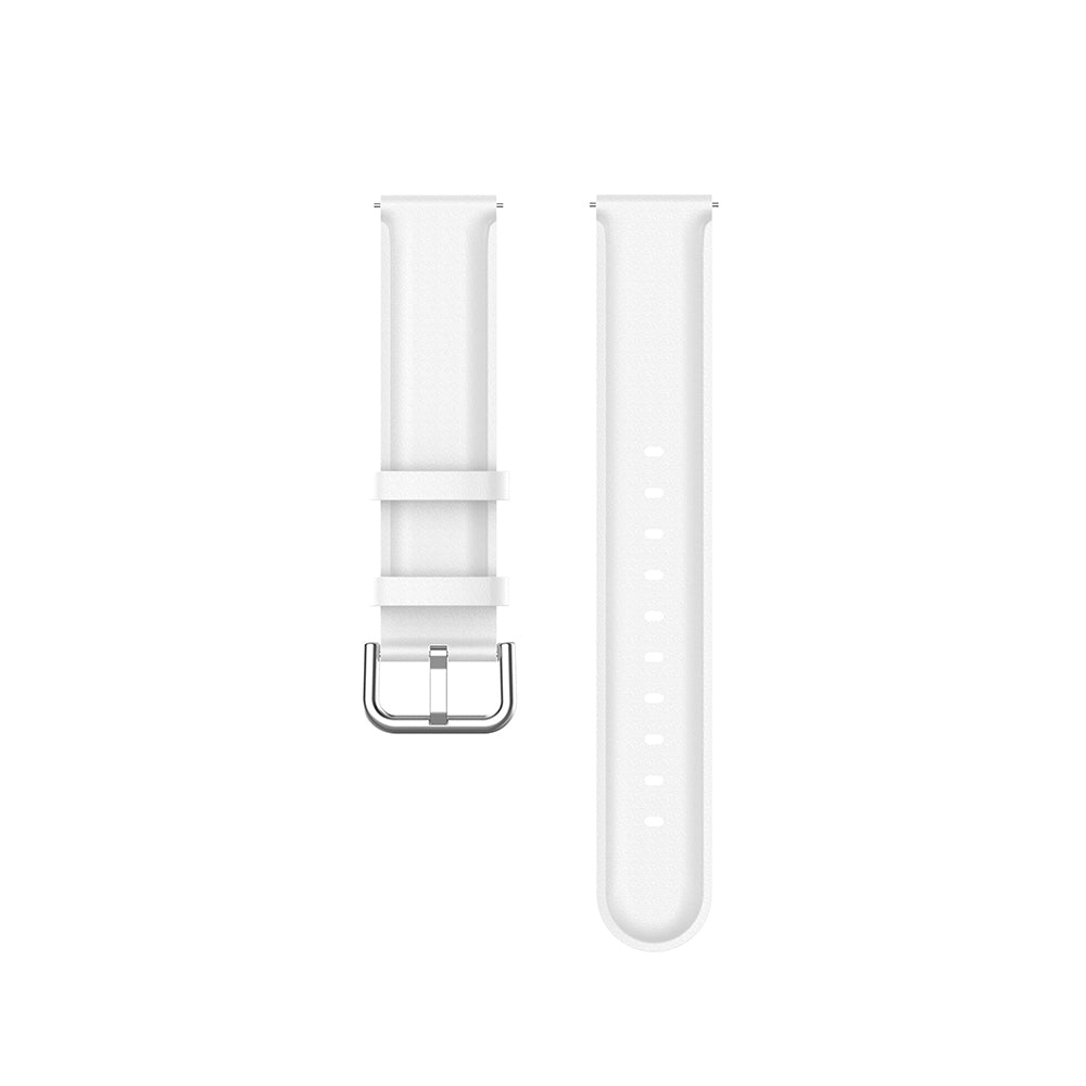 Techsuit - Watchband 22mm (W007PU) - Samsung Galaxy Watch (46mm)/Watch 3/Gear S3, Huawei Watch GT/GT 2/GT 3 (46mm) - Whi