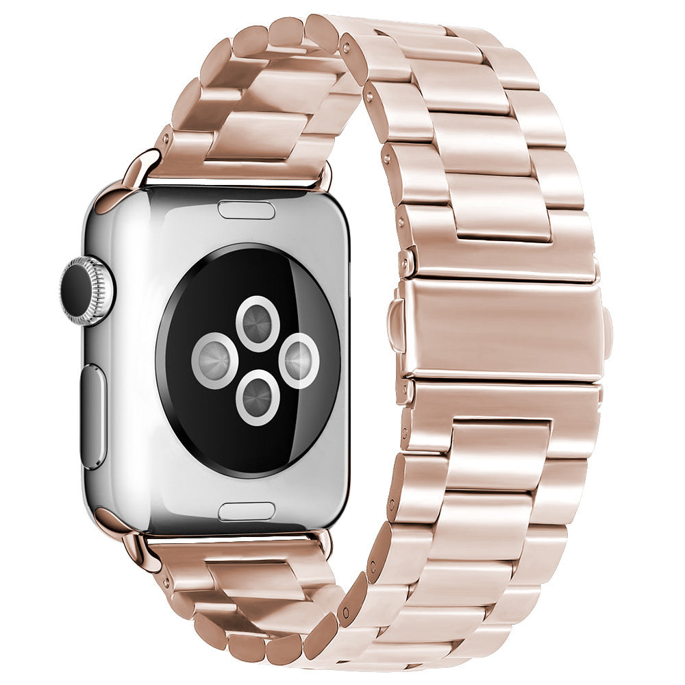 Techsuit - Watchband (W036) - Apple Watch 1/2/3/4/5/6/7/8/9/10/11/SE/SE 2/SE 3/Ultra/2/3 (42/44/45/46/49mm) - Pink