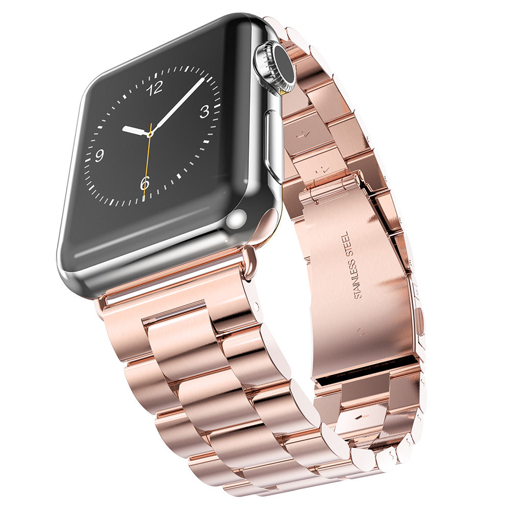 Techsuit - Watchband (W036) - Apple Watch 1/2/3/4/5/6/7/8/9/10/11/SE/SE 2/SE 3 (38/40/41/42mm) - Pink