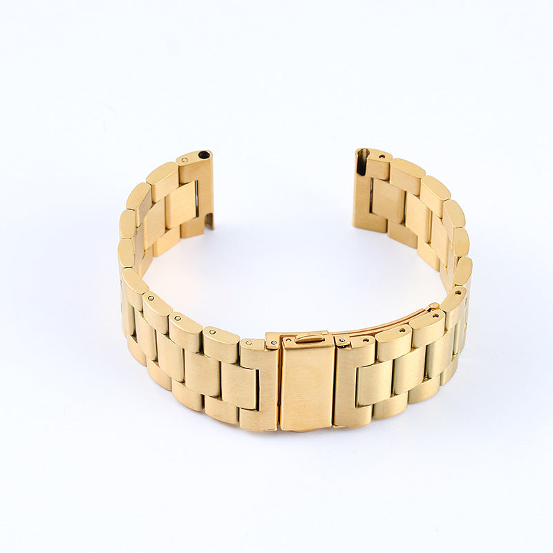 Techsuit - Watchband (W036) - Apple Watch 1/2/3/4/5/6/7/8/9/10/11/SE/SE 2/SE 3 (38/40/41/42mm) - Gold
