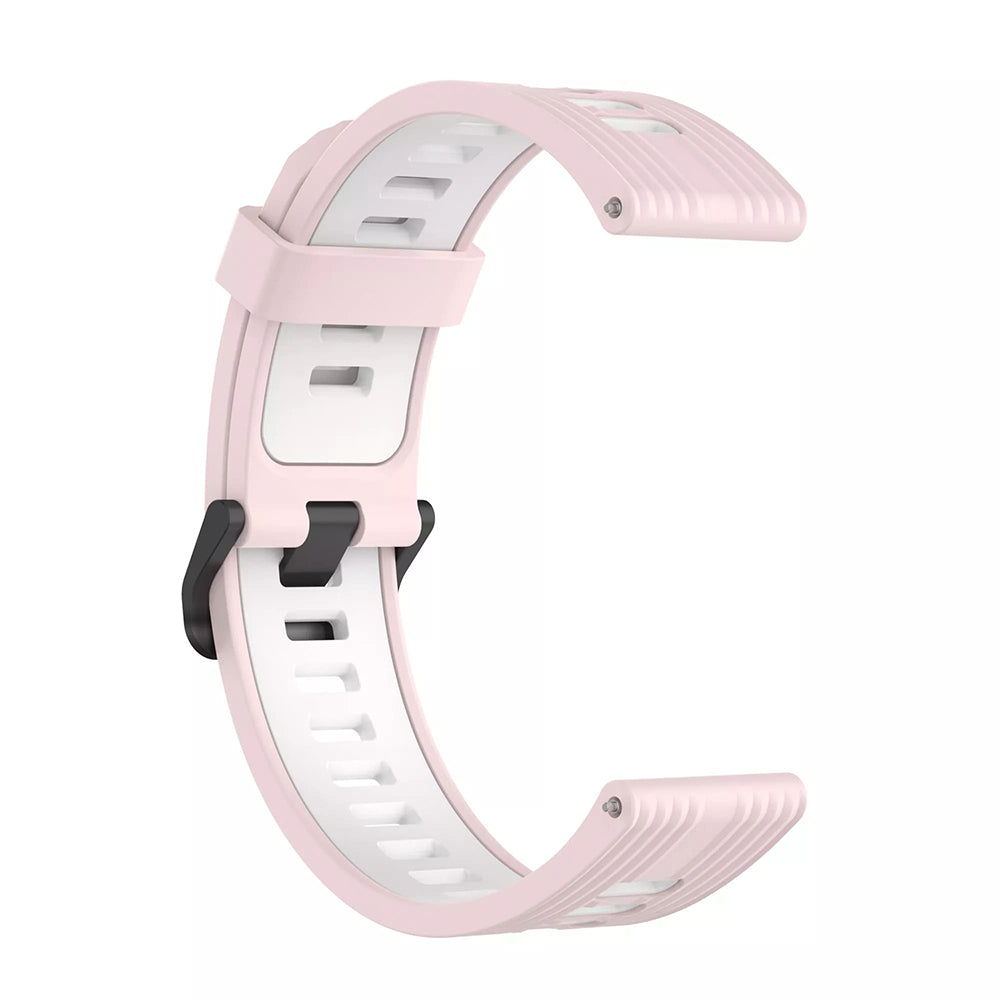 Techsuit - Watchband 20mm (W002) - Samsung Galaxy Watch 4/5/Active 2, Huawei Watch GT 3 (42mm)/GT 3 Pro (43mm) - Pink