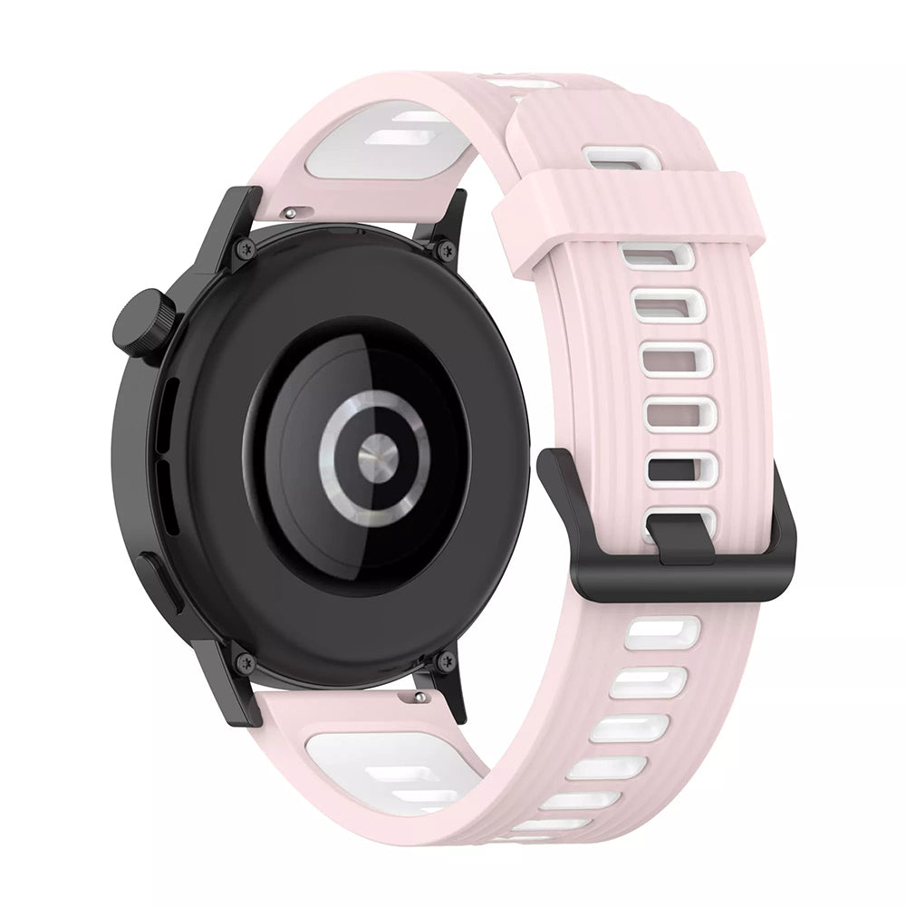 Techsuit - Watchband 20mm (W002) - Samsung Galaxy Watch 4/5/Active 2, Huawei Watch GT 3 (42mm)/GT 3 Pro (43mm) - Pink