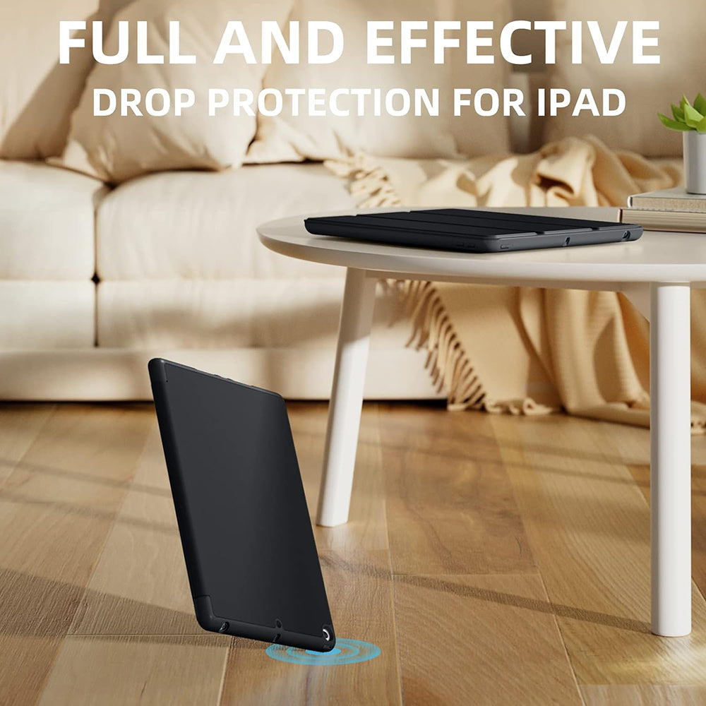 TechSuit Husa de protectie tableta Techsuit Flex Trifold (with Pencil Holder) compatibil cu iPad 10.2 (2019 / 2020 / 202