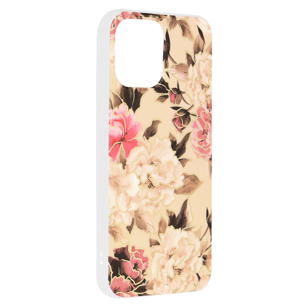 Techsuit - Marble Series - iPhone 13 Pro Max - Mary Berry Nude