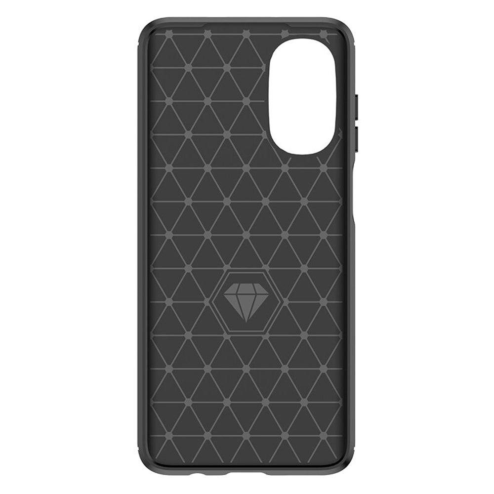 Techsuit - Carbon Silicone - Motorola Moto G52 4G / Moto G82 5G - Black